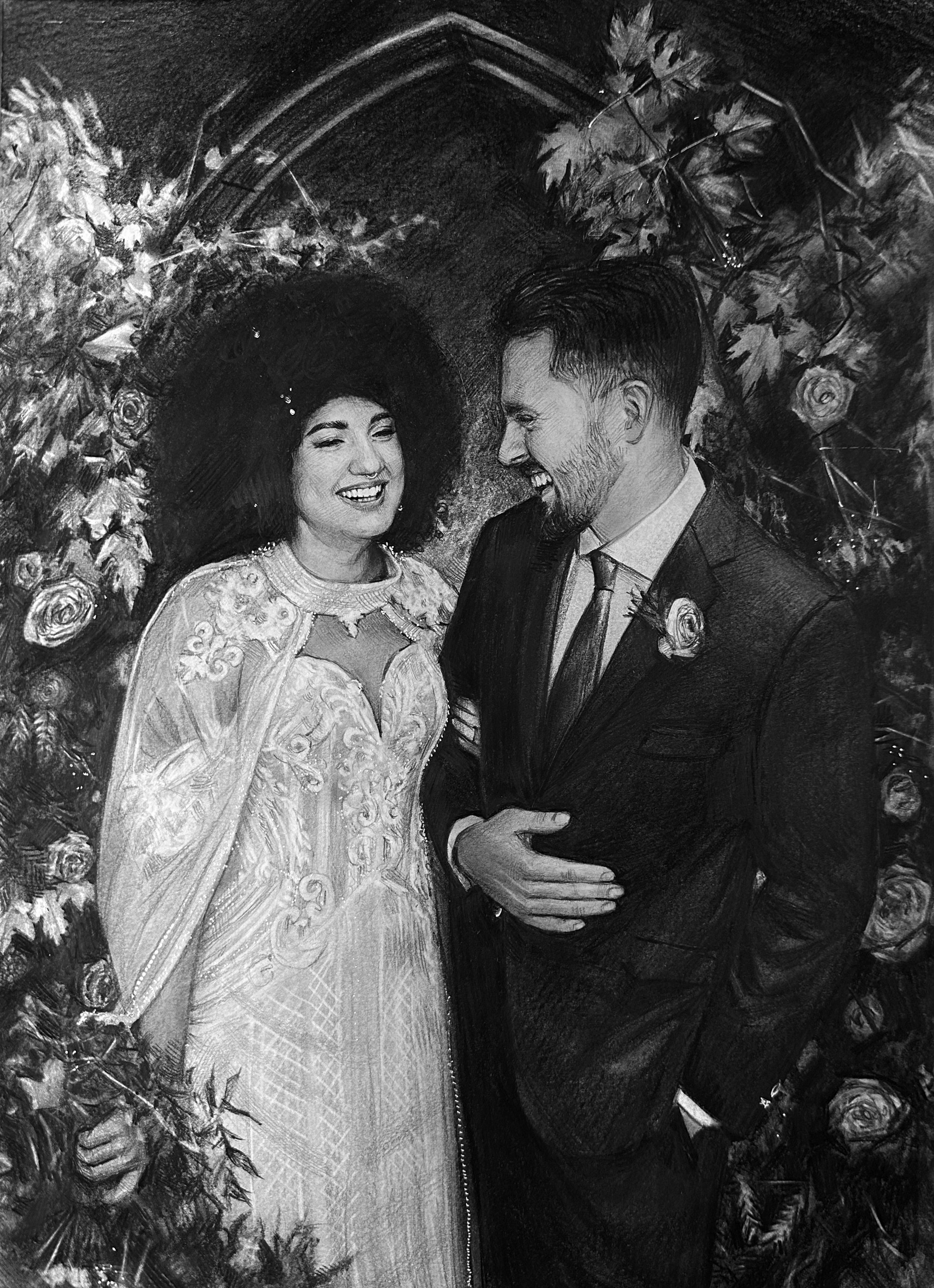 Custom Wedding & Anniversary Portraits