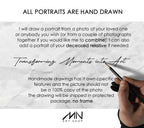 Custom Pencil Drawing From Photo: Authentic Handcrafted Art
