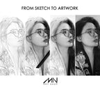 Custom Pencil Drawing From Photo: Authentic Handcrafted Art