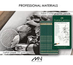Custom Pencil Drawing From Photo: Authentic Handcrafted Art